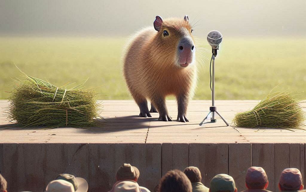 Capibara cantante