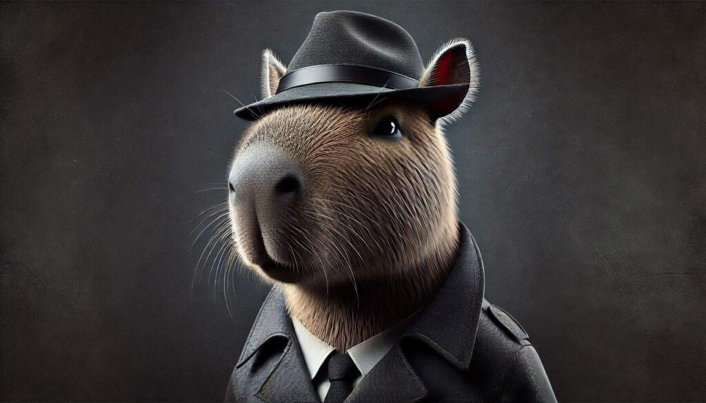 nero il capibara detective