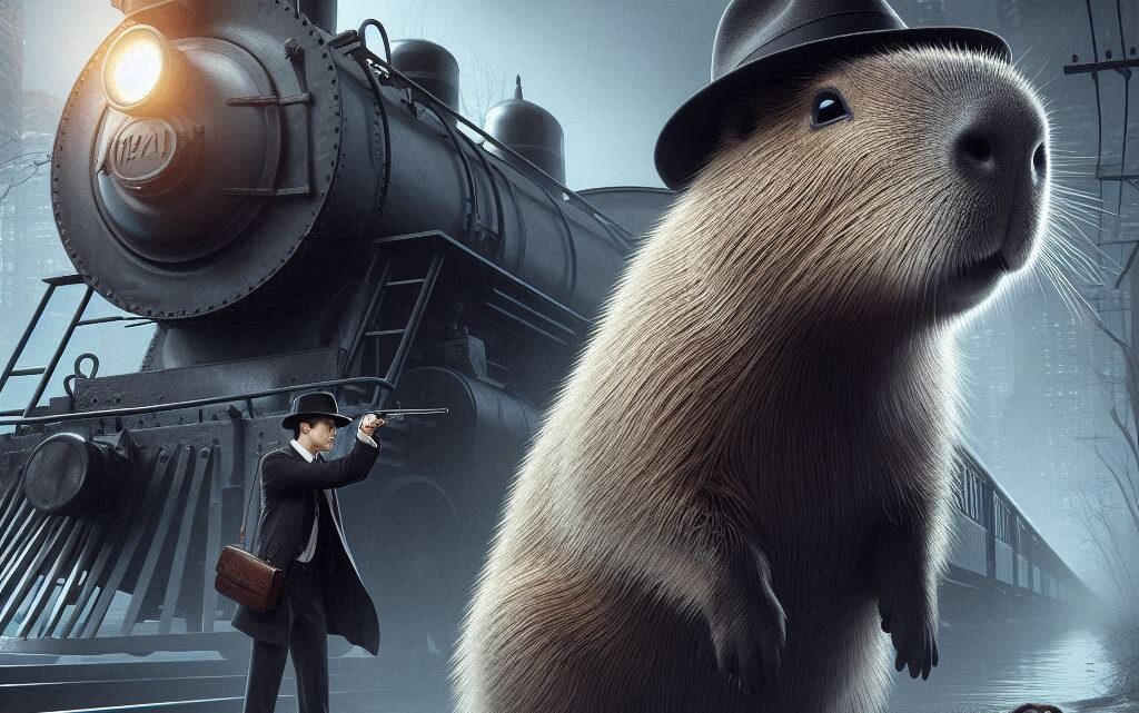 Nero Capibara detective ed il treno fantasma